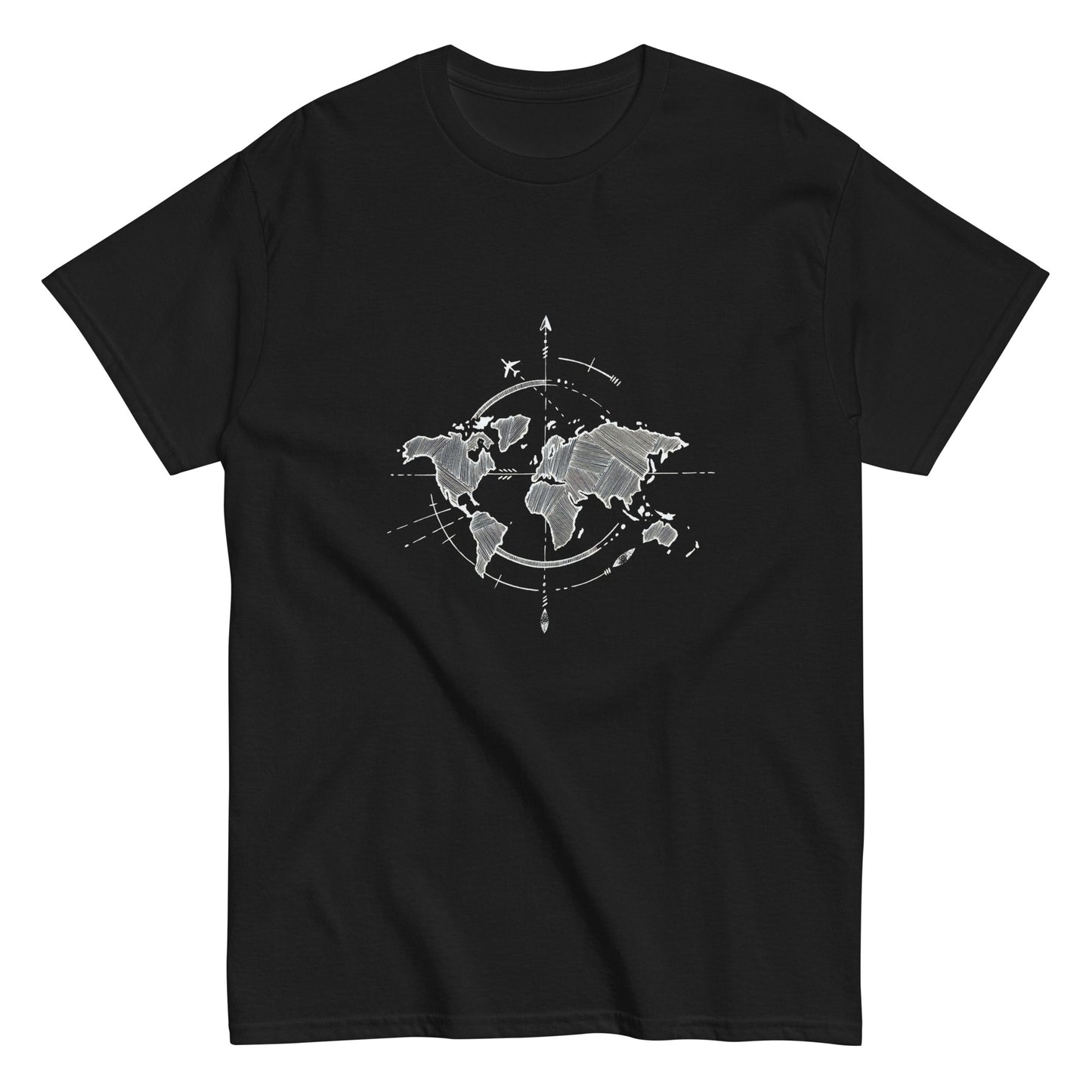 Adventure World Map Tee