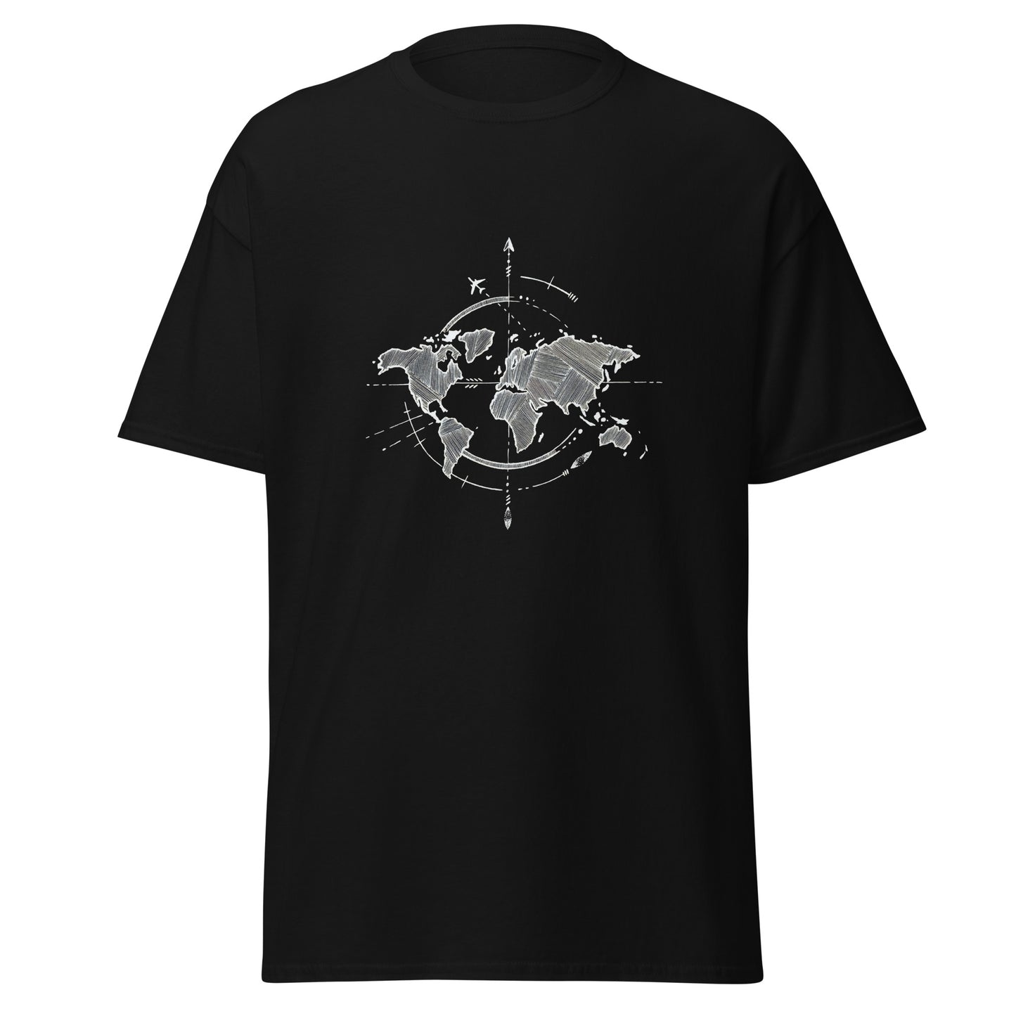 Adventure World Map Tee