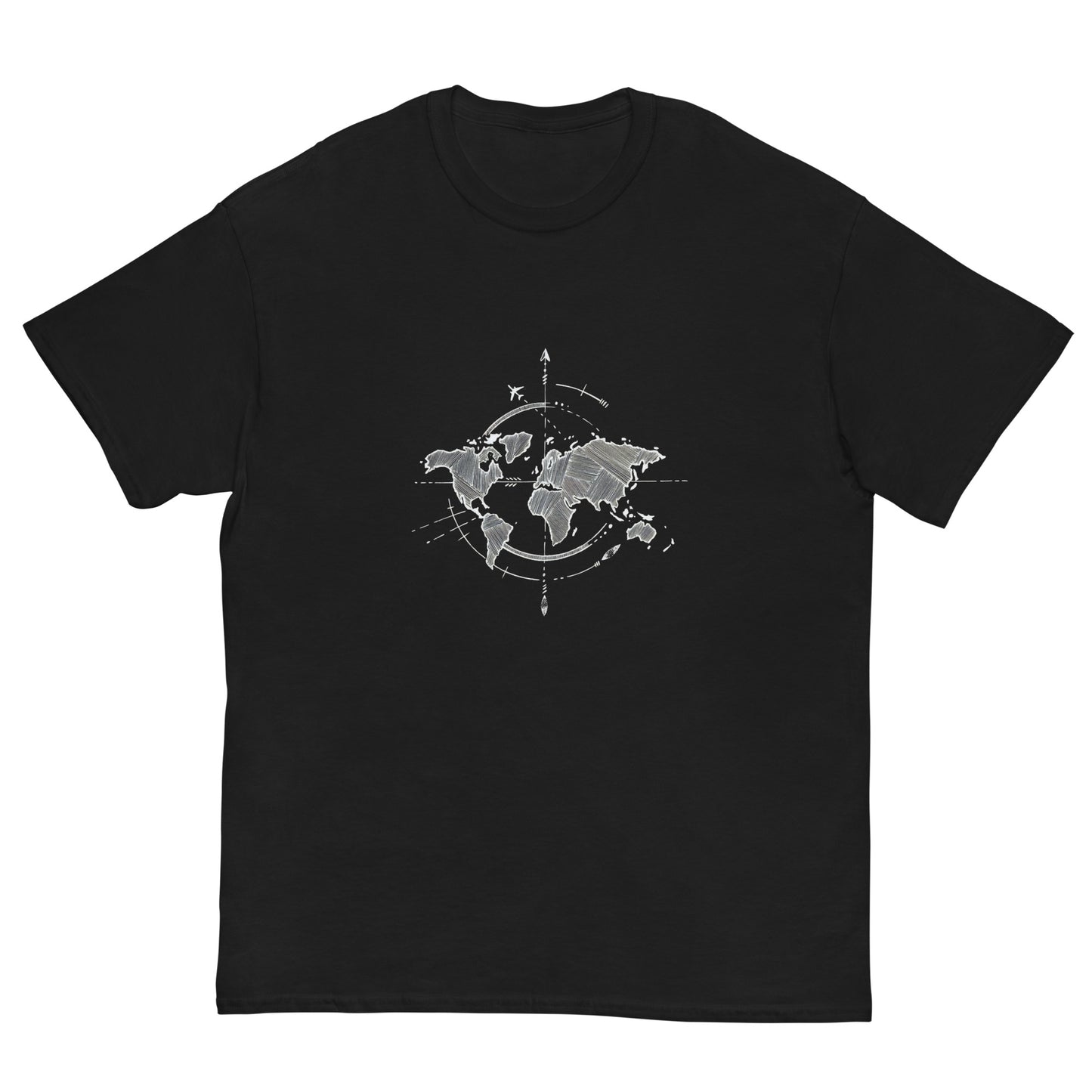 Adventure World Map Tee