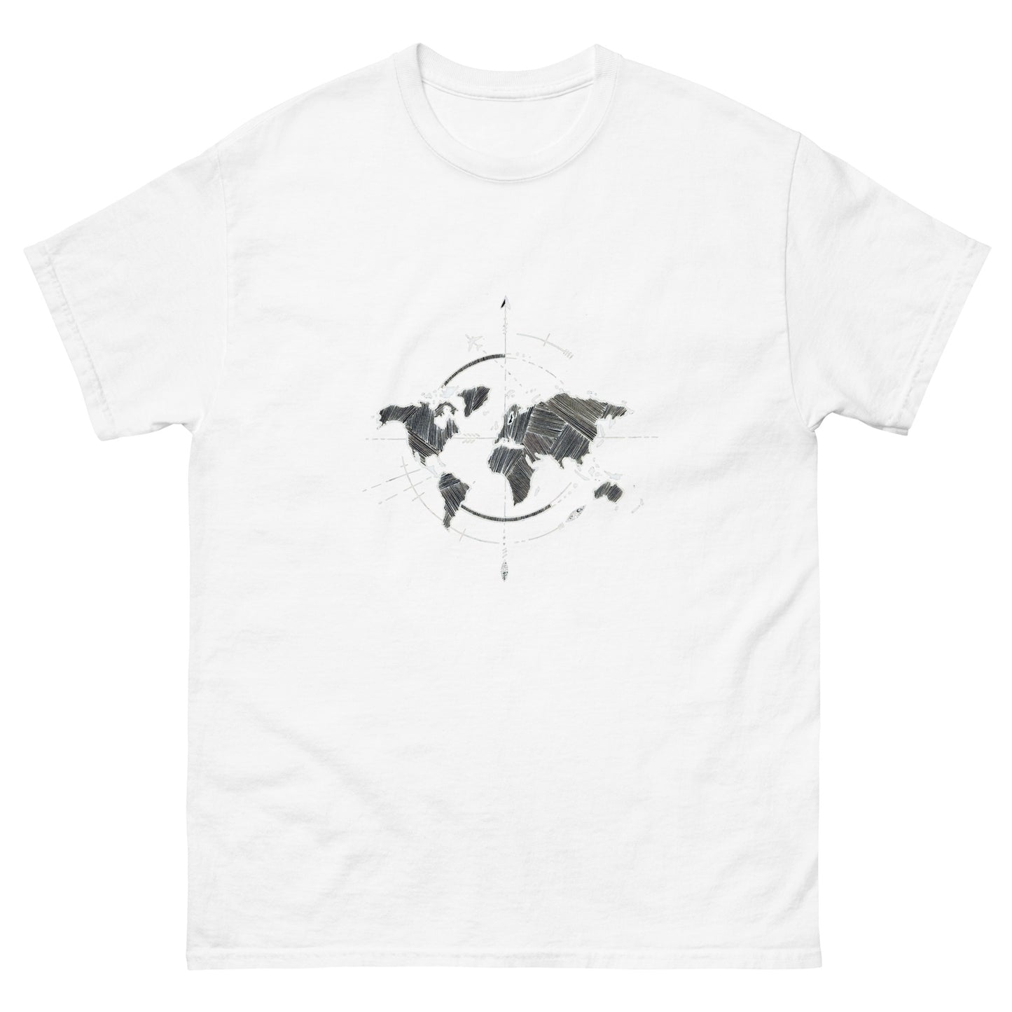 Adventure World Map Tee