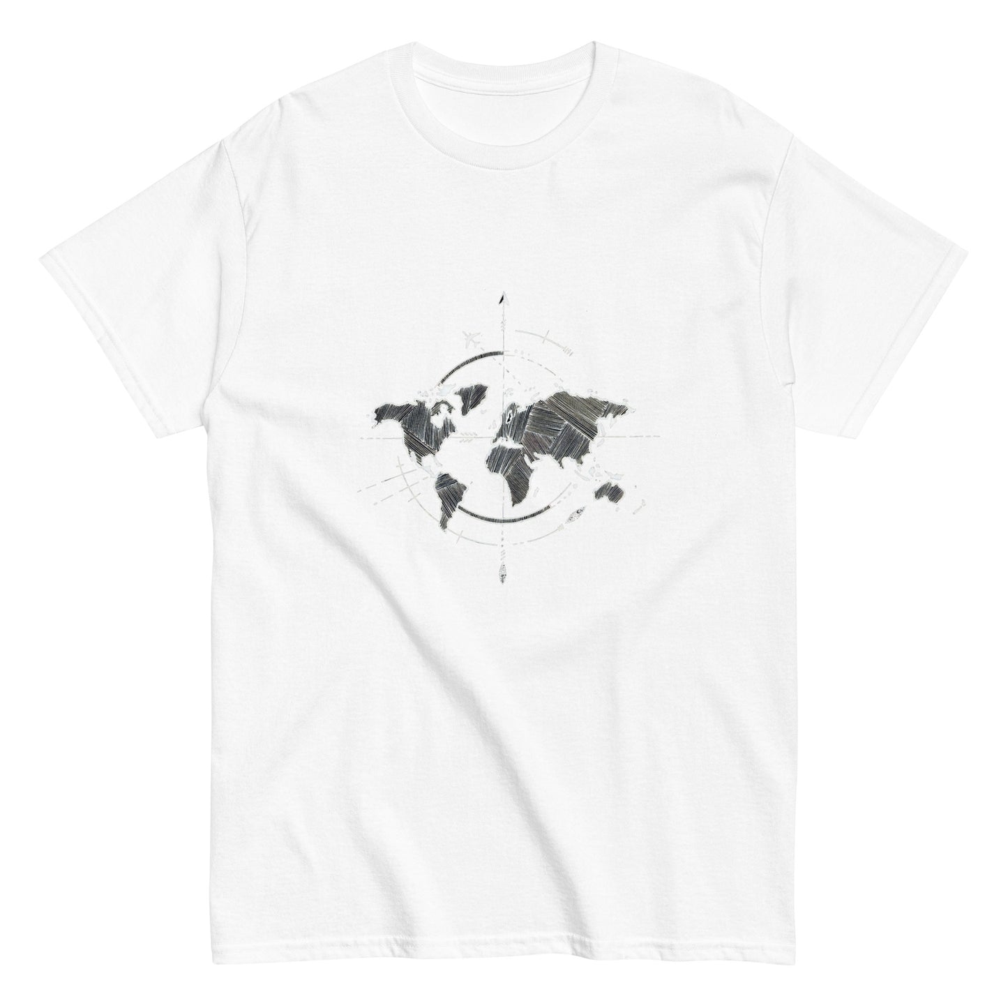 Adventure World Map Tee