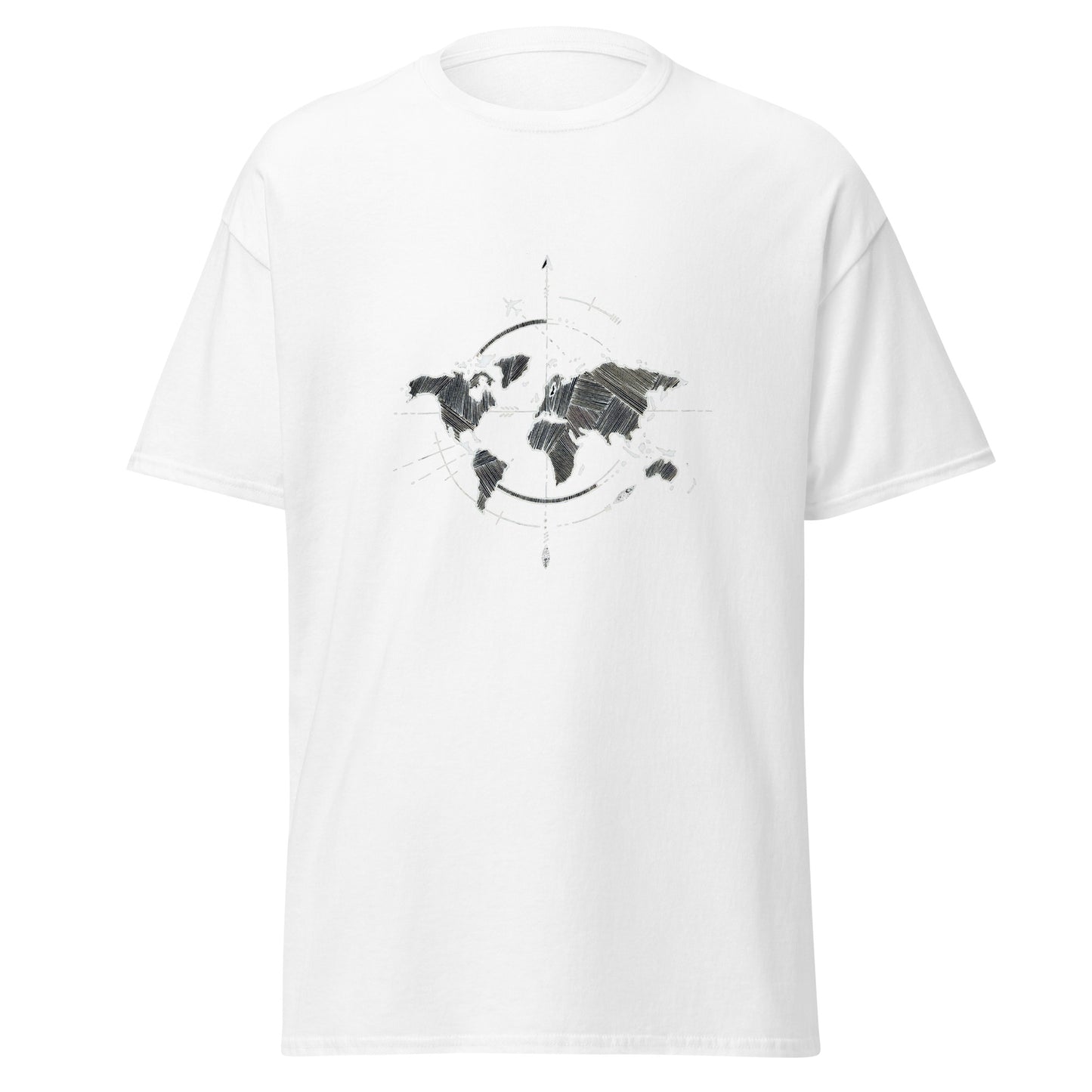 Adventure World Map Tee