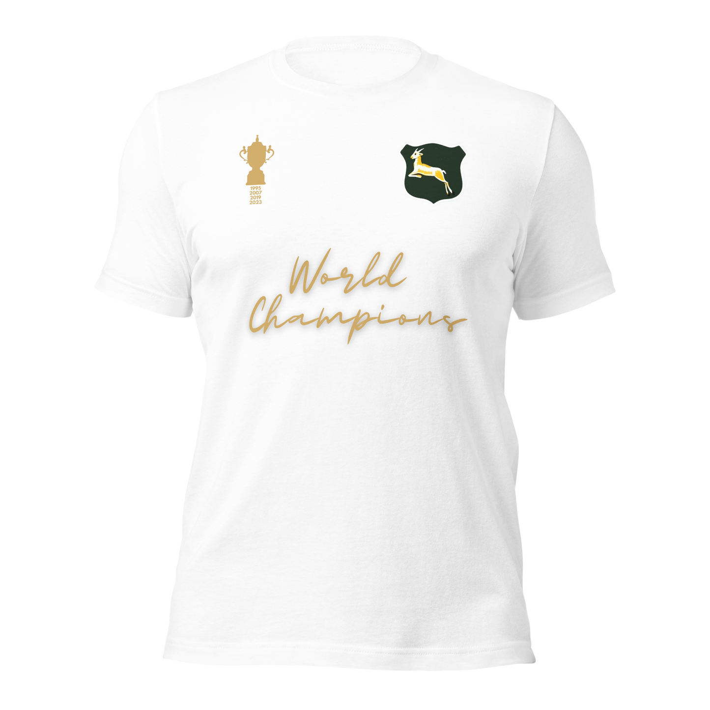 Kids Springboks Retro Rugby World Champions 2023 Tee!