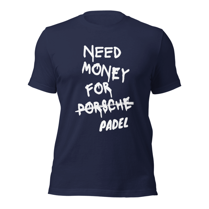 Kids Need Money For Padel Tee