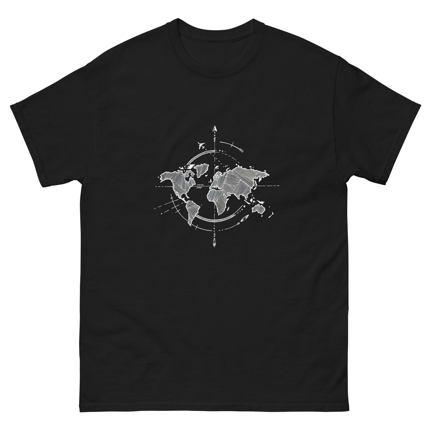 Adventure World Map Tee