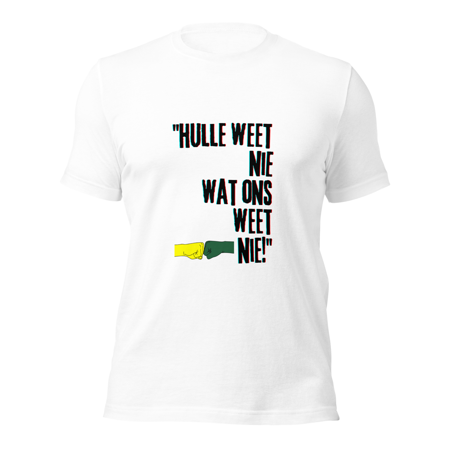 Springboks Rugby Hulle Weet Nie Wat Ons Weet Nie Tee!