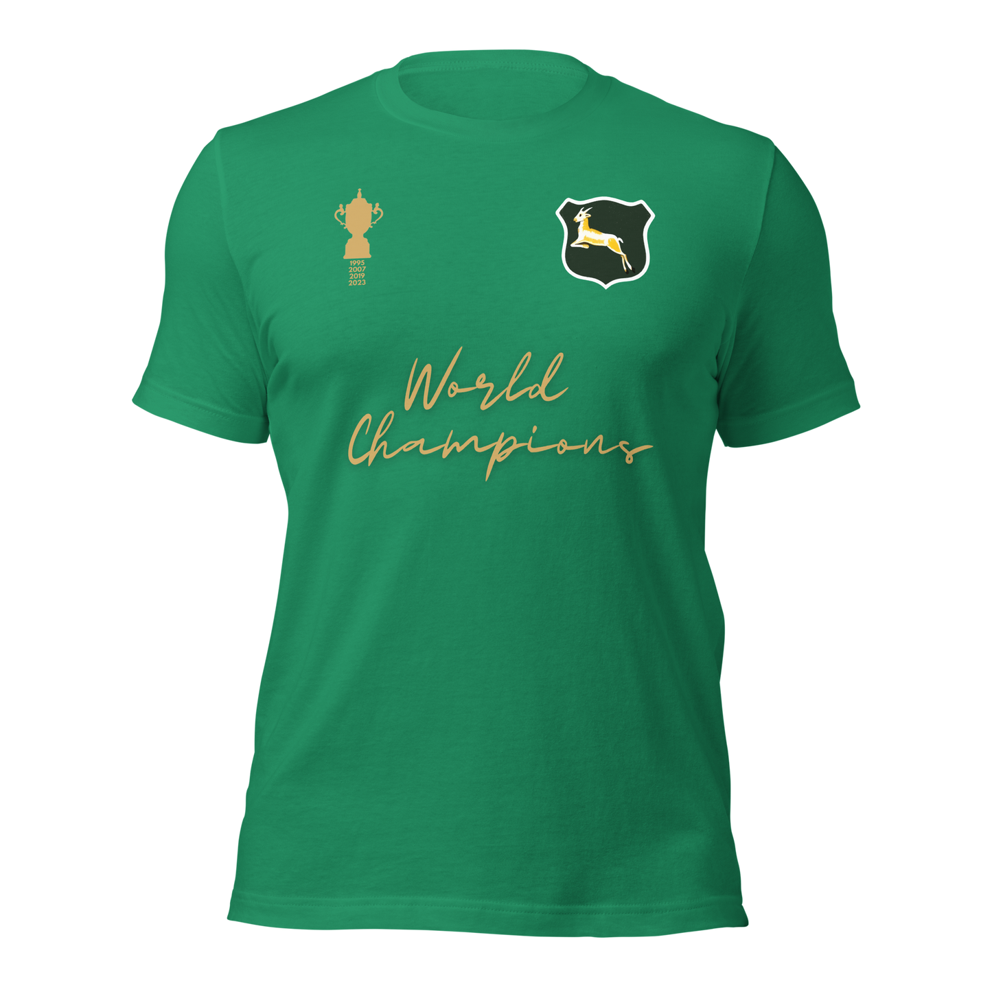 Kids Springboks Retro Rugby World Champions 2023 Tee!