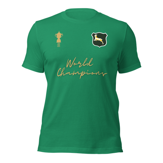 Kids Springboks Retro Rugby World Champions 2023 Tee!